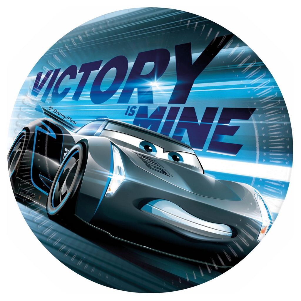 Cars Victory is Mine FSC Paper Plates 23cm (mixed 2 designs) – 8pk