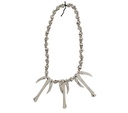 Caveman Necklace With Skulls