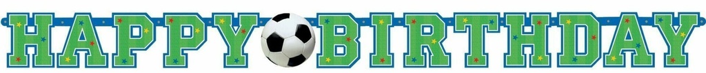 Championship Soccer Paper Letter Banner – 5.125ft