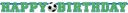 Championship Soccer Paper Letter Banner – 5.125ft