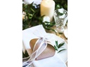 Chiffon Ribbon, White, 25mm (Sold Per Metre)