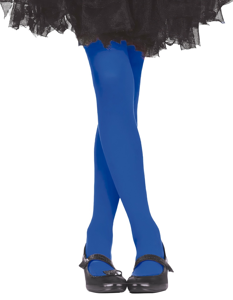 Child Blue Tights – Age 5 to 9 Years