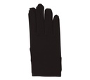Children’s Black Gloves 22cm (Pair)