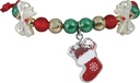 Christmas Bracelet With Sock