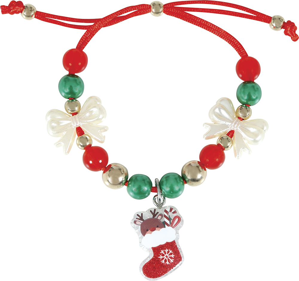 Christmas Bracelet With Sock