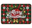 Christmas Doormat Carpet Merry Christmas 60x40cm