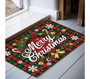 Christmas Doormat Carpet Merry Christmas 60x40cm