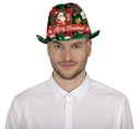 Christmas Green Ganster Hat – Adult One Size