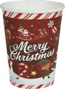 Christmas Merry Christmas Cups 240ml – 6pcs