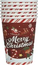 Christmas Merry Christmas Cups 240ml – 6pcs