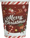Christmas Merry Christmas Cups 240ml – 6pcs