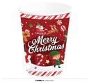 Christmas Merry Christmas Cups 240ml – 6pcs