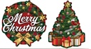 Christmas Merry Christmas Garland Banner 300cm (16x16cm)