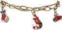 Christmas Metal Bracelet With Charms (40018)