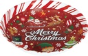 Christmas Plastic Bowl Merry Christmas 32cm