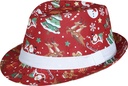 Christmas Red Ganster Hat – Adult One Size
