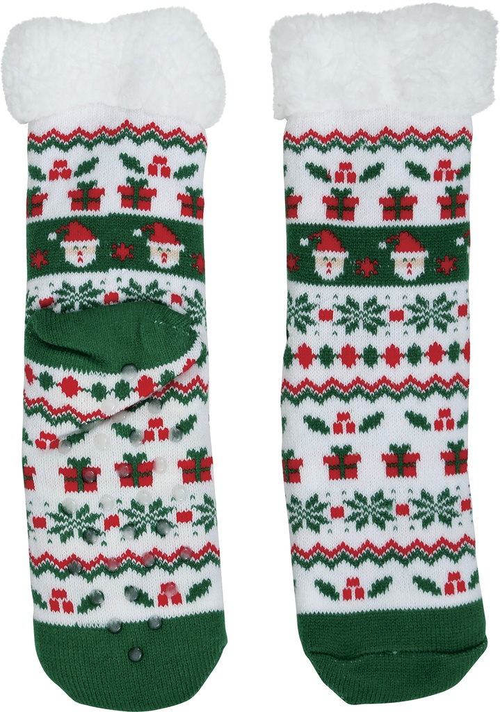 Christmas Santa Claus Thermal Socks – Adult One Size