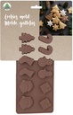 Christmas Silicone Baking Mold 12 For Cookies Christmas 10x20cm
