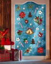 Christmas Window Stickers 2 Sheets 30x40cm