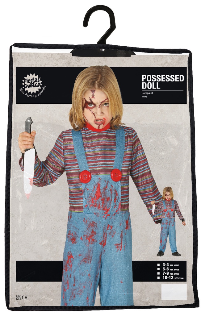 Chucky Killer Doll – Age 10 to 12 Years