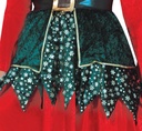 Classic Red / Green Female Elf – Adult Size Extra Large (44-46)