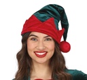 Classic Red / Green Female Elf – Adult Size Large