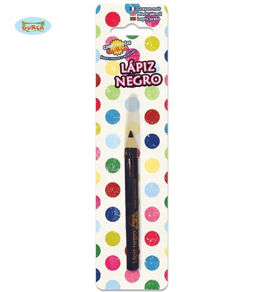 Colour Pencil Outline Black