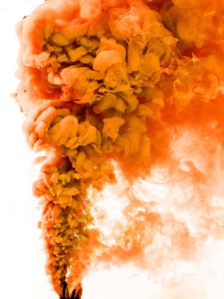 Coloured Smoke Bomb Flare – Orange