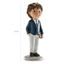 Communion Boy Cake Topper Blue Suit – 13cm