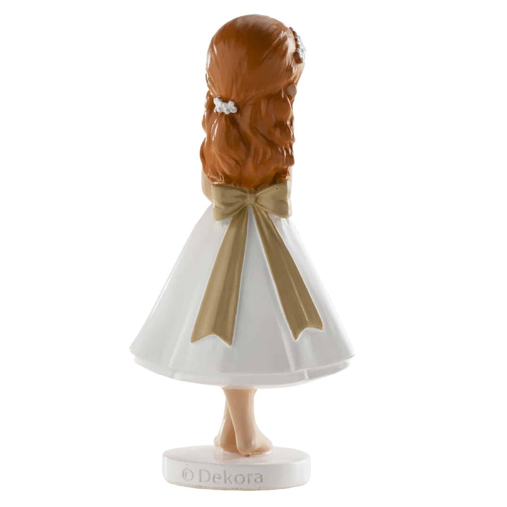 Communion Girl Cake Topper Barefoot – 13cm