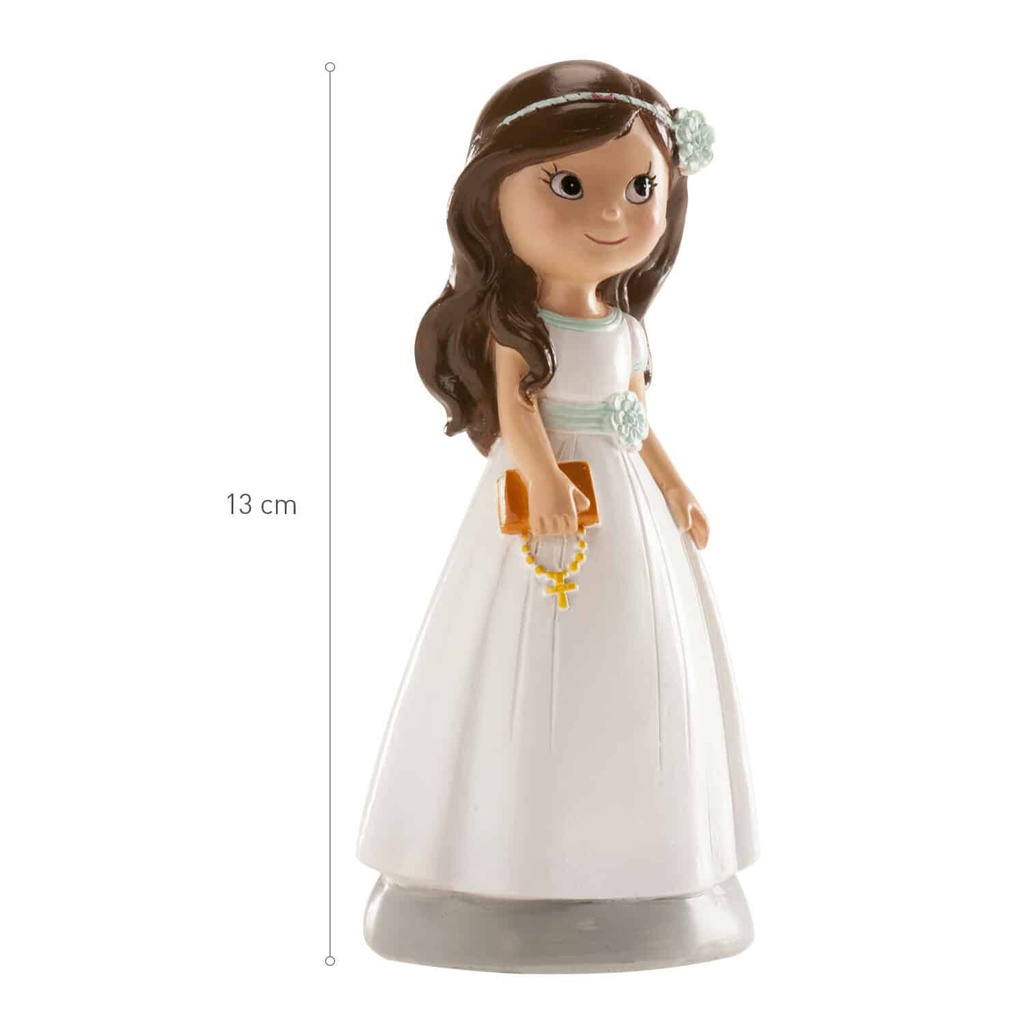 Communion Girl Cake Topper Elena – 13cm