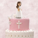 Communion Girl Cake Topper Elena – 13cm