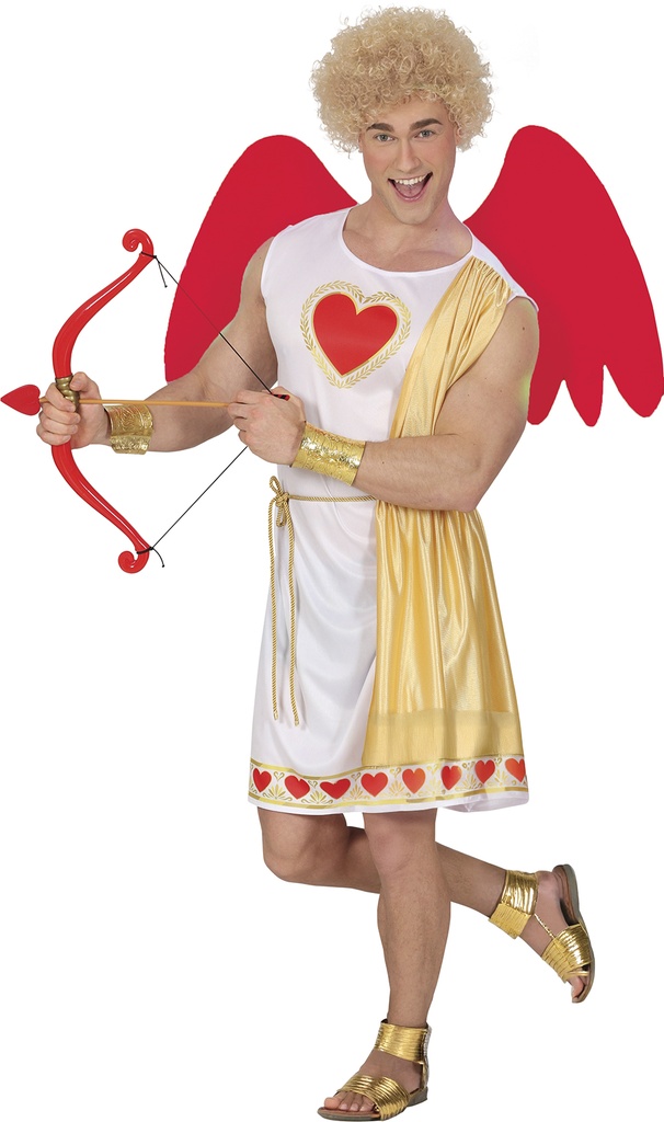 Cupid Valentine Archer Of Love Costume - Adult Size Large (52-54)