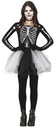 Skeleton Lady Skullina Costume - Age 14 to 16 Years (171cm)