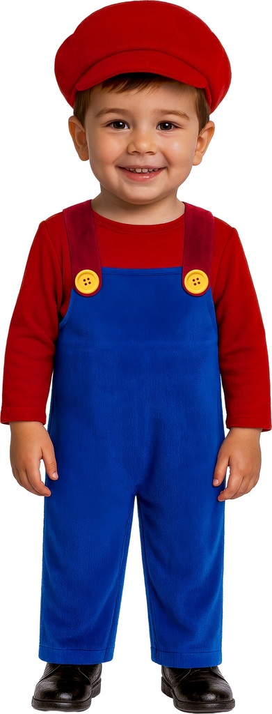 Mario Train Driver Costume - Age 2 to 3 Years