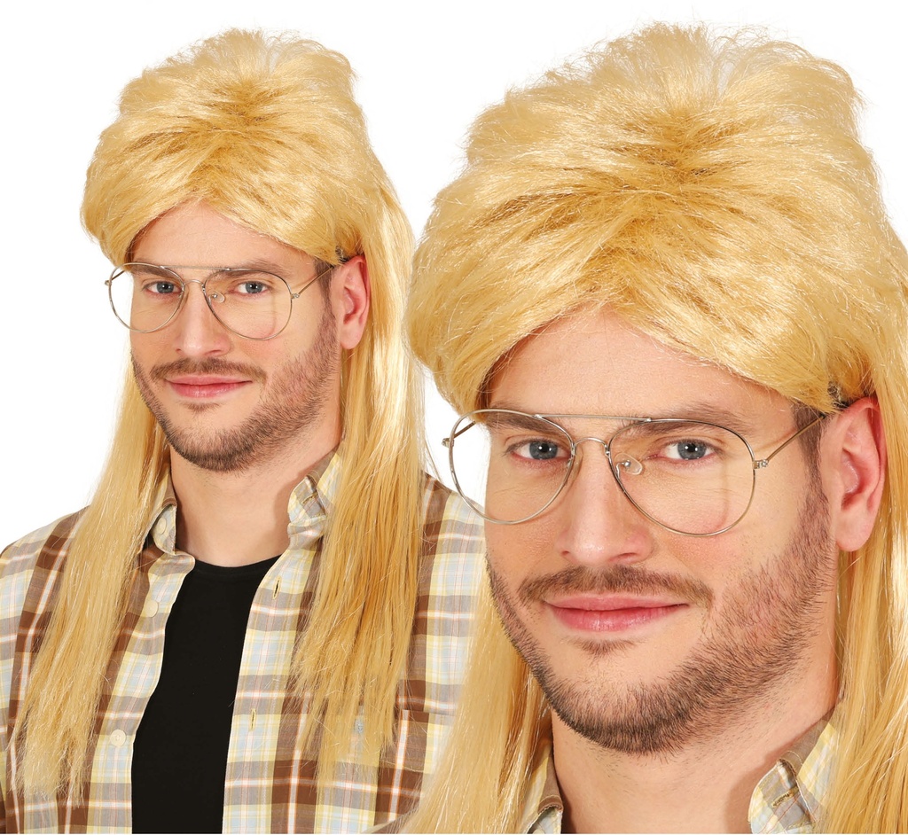 Blond Cool Long Wig - Adult One Size