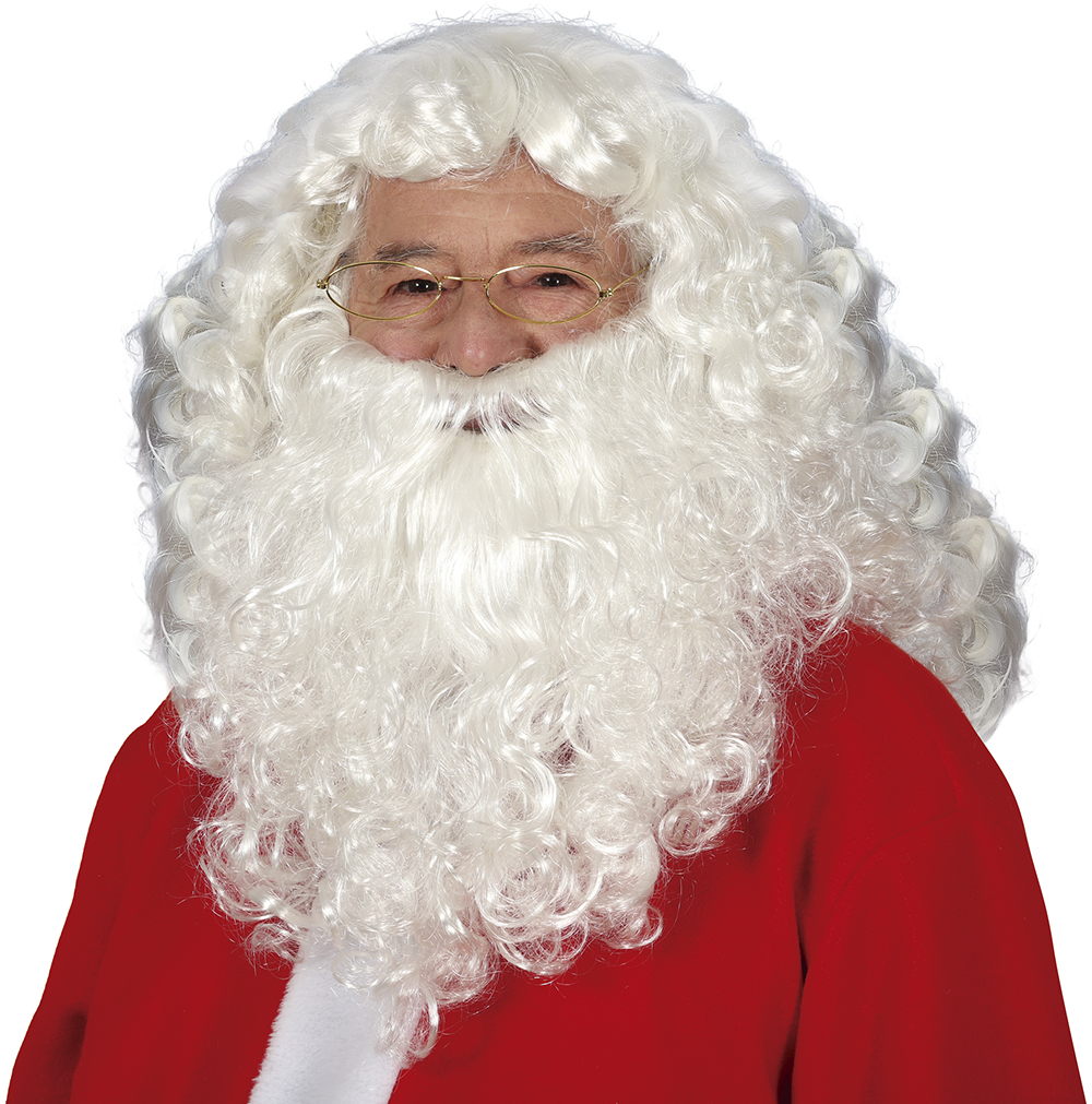 [48049] Santa Wig & Beard - Adult One Size