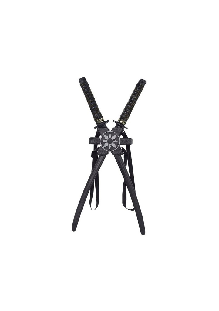 Double Sword Ninja Sword Weapon 73x36cm