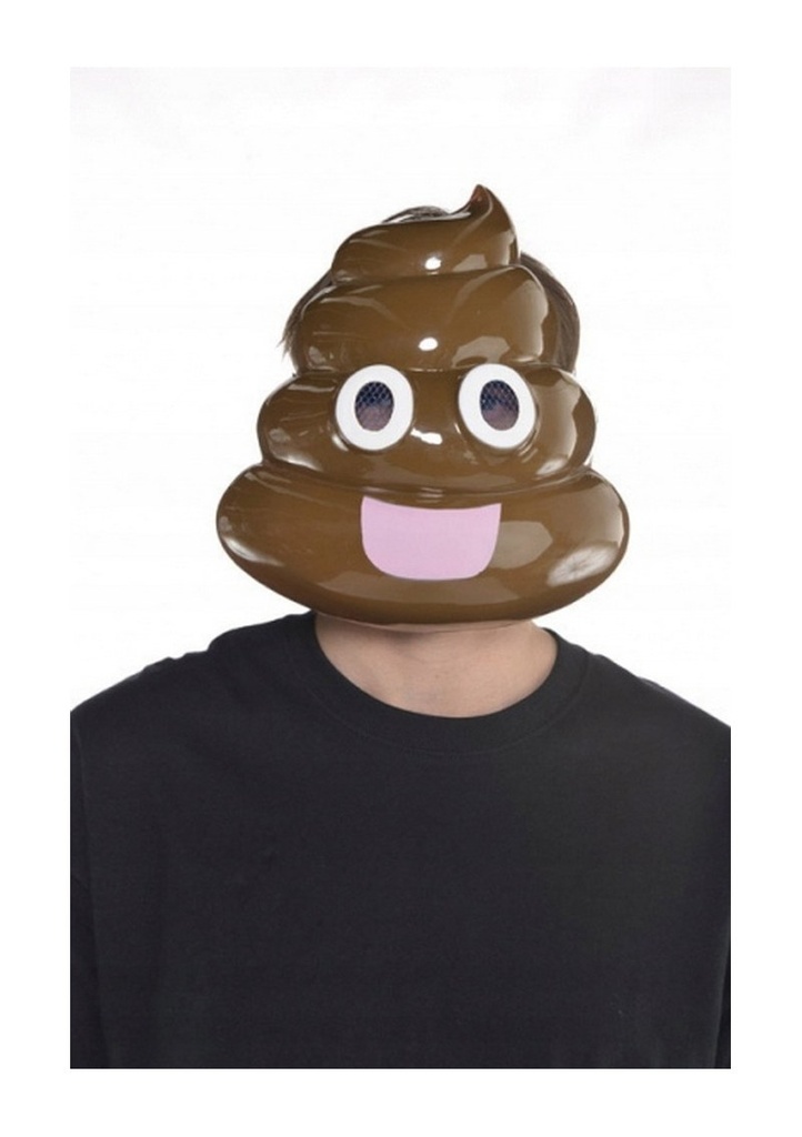 Mask Shit Poophead - Adult One Size