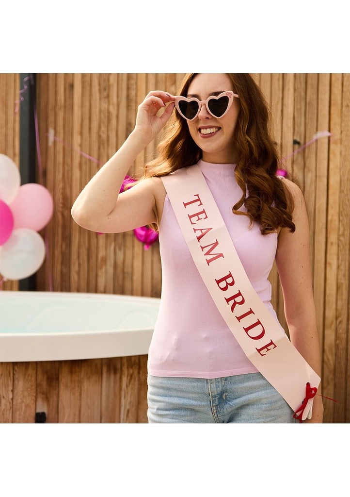 Hens Team Bride Sashes - 5pk