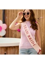 Hens Team Bride Sashes - 5pk