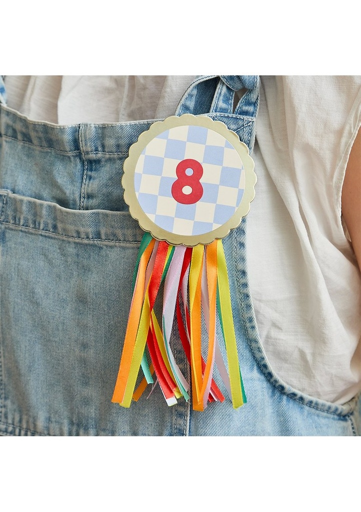 Playful Brights Customisable Birthday Badge