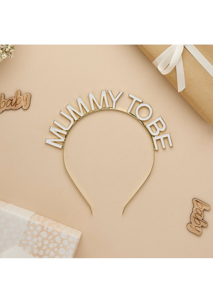 Mummy To Be Metal Headband