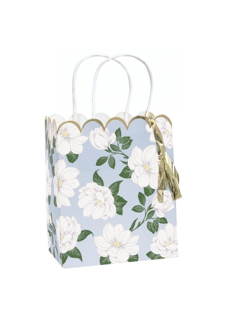 [26030] Garden Party Scalloped Favor Bags (12.7×27.31cm) - 3pcs