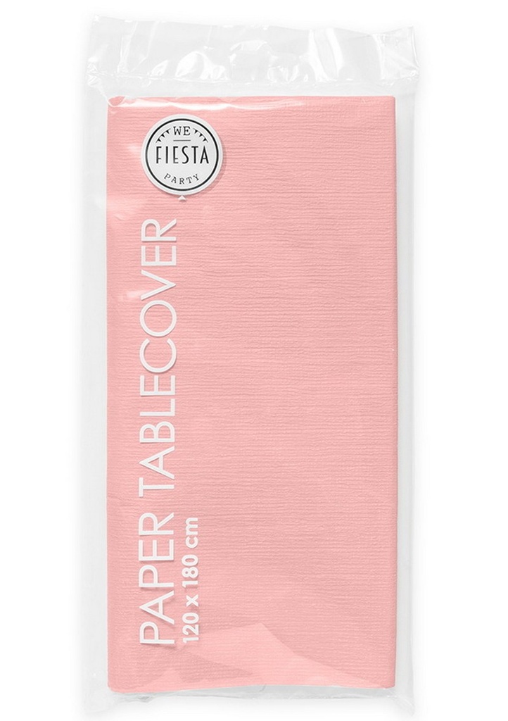 [4009-1] Party Paper Tablecover 120x180cm - Pink