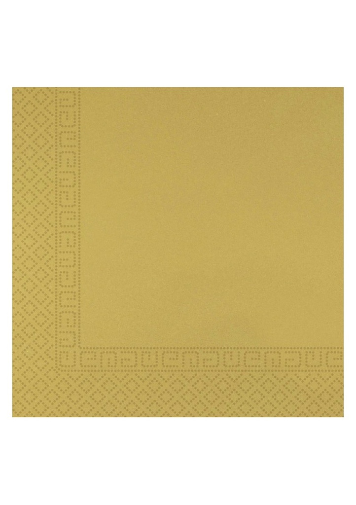 [96791] Gold FSC Three-ply paper napkins 33x33cm Gold - 20pk