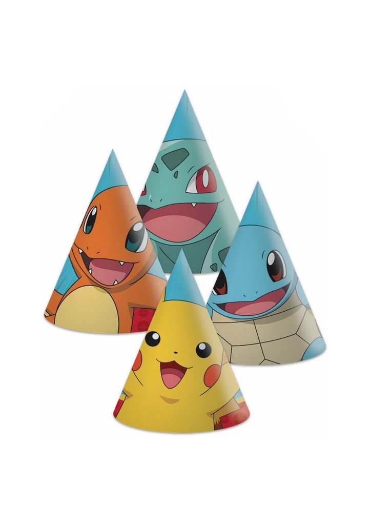 Pokemon FSC Party Hats - 6pk