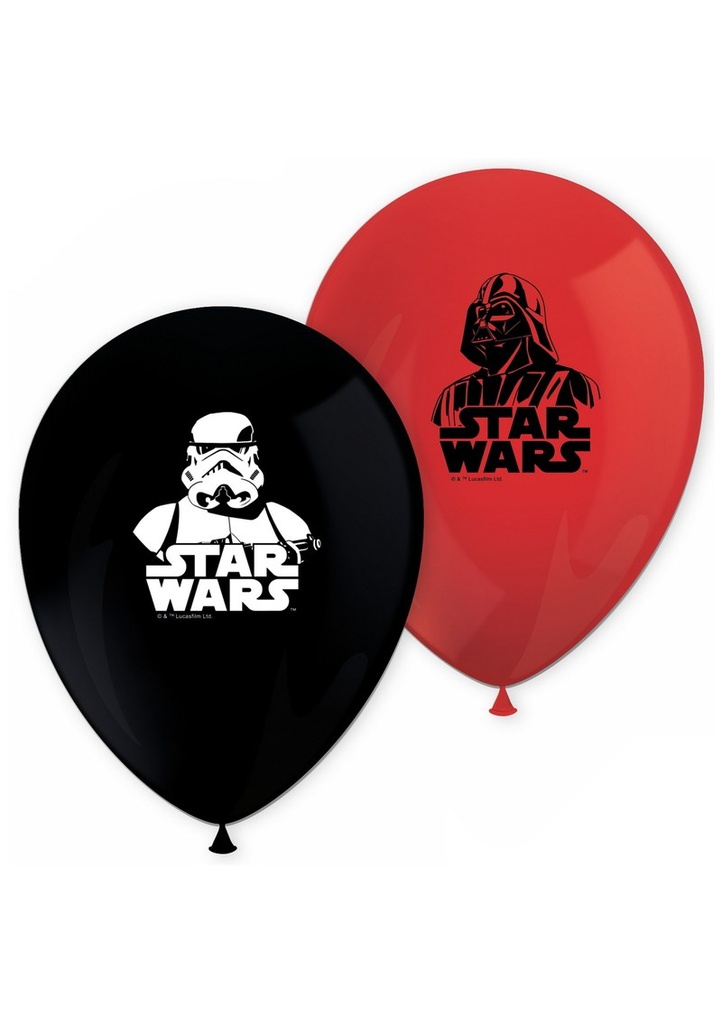 Star Wars Galaxy Latex Balloons - 8pk