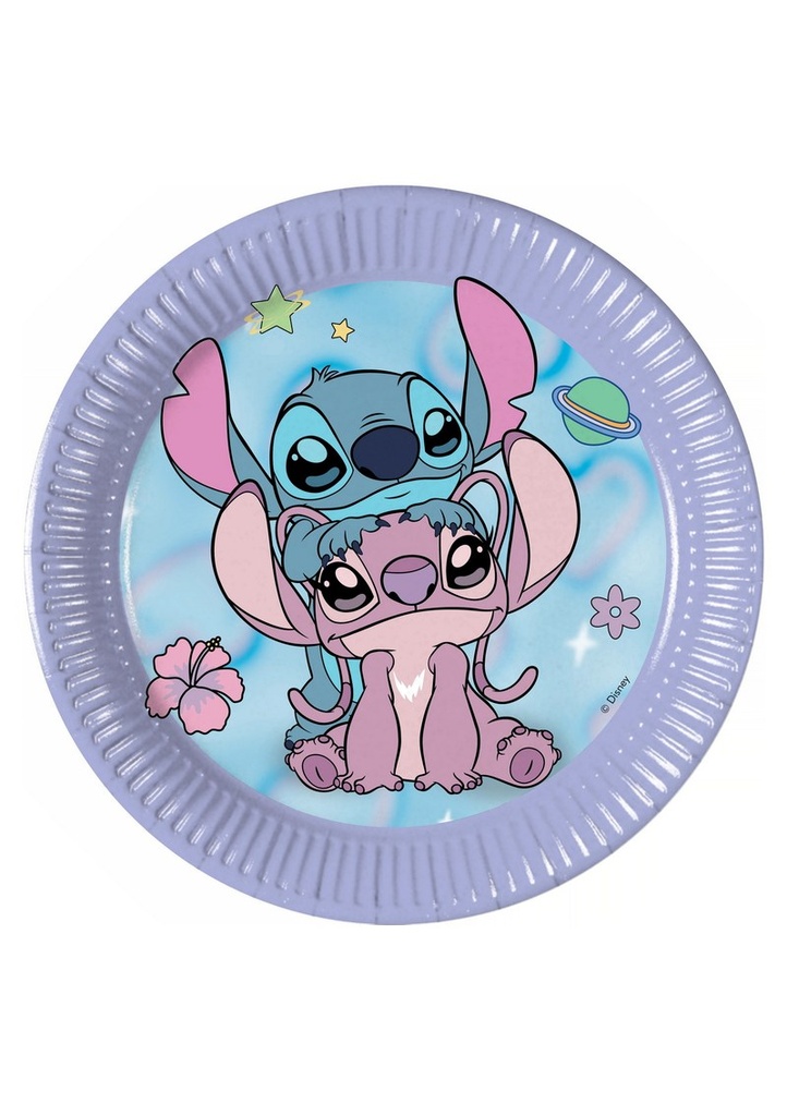 Stitch Angel Cute FSC Paper Plates Next Generation 20cm - 8pk