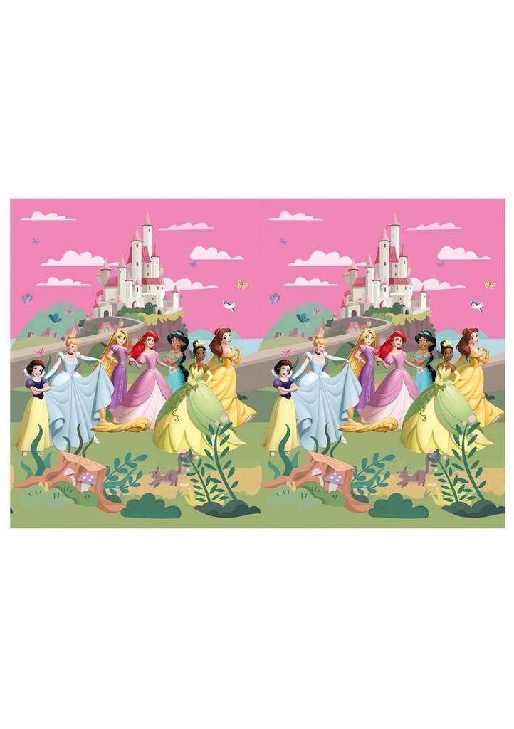 Princess Create Your World Plastic Tablecover 120x180cm - 1pk